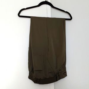 Olive Tapered Pants